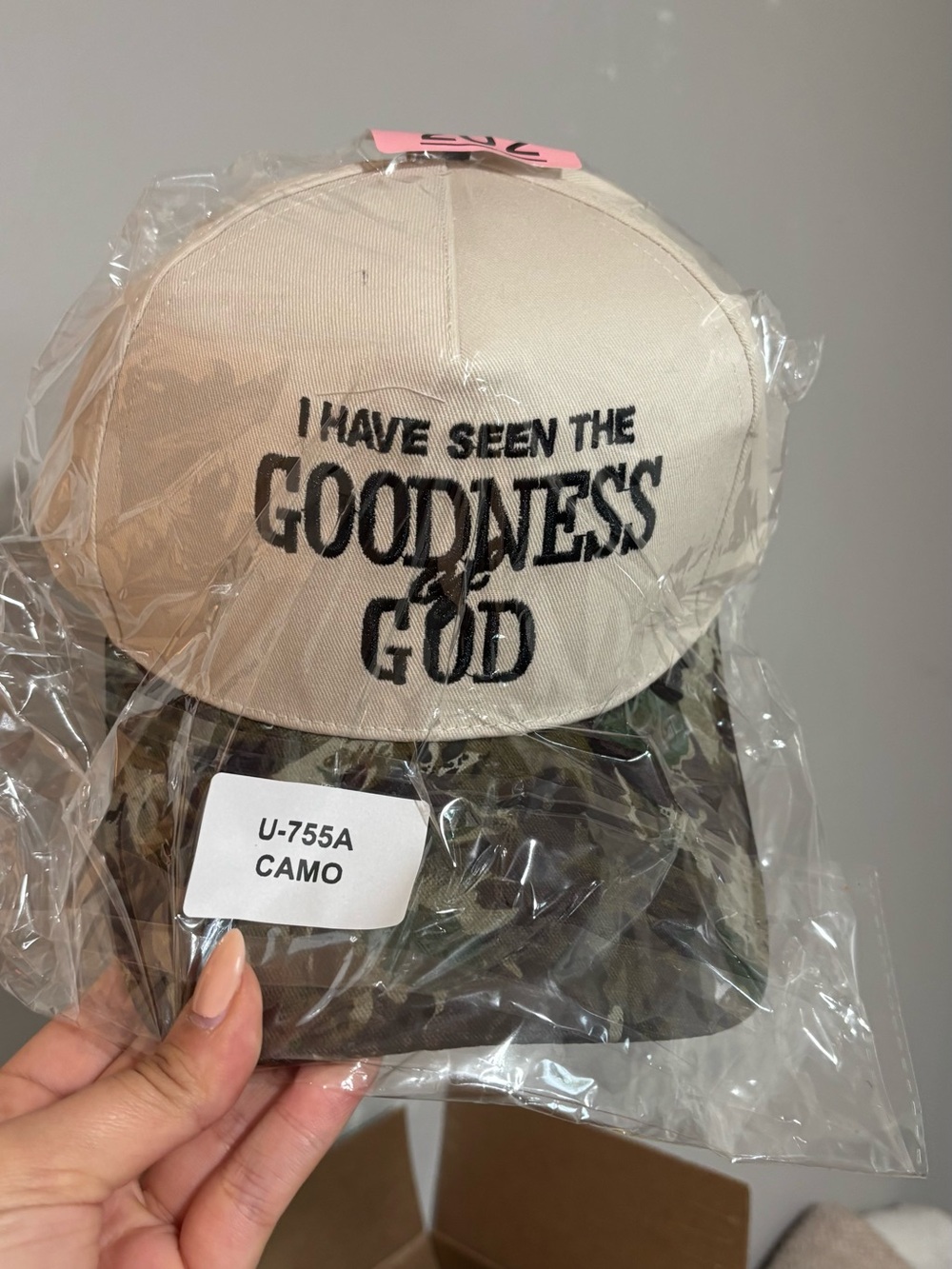 Zenana Boutique Trucker Hat “I have seen the goodness of God”